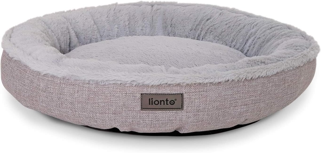 Guolis gyvūnams Lionto, pilkas, 55 cm цена и информация | Guoliai, pagalvėlės | pigu.lt