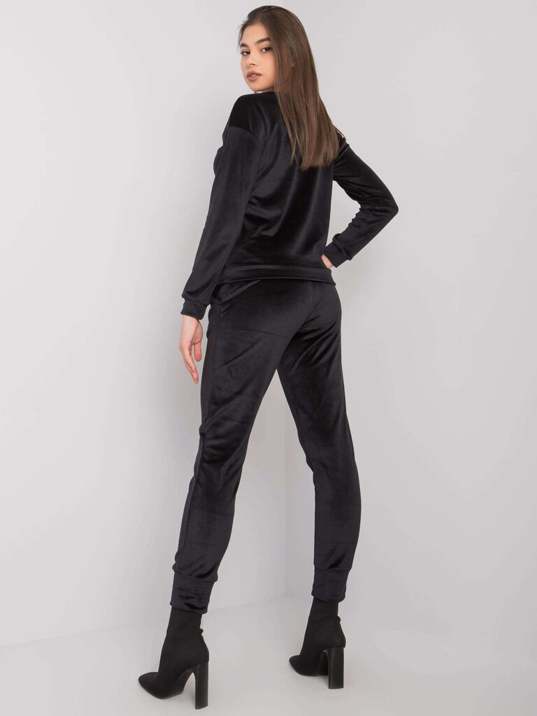 Laisvalaikio kostiumas moterims Lakerta LK-KMPL-508681.35X, juodas kaina ir informacija | Kostiumėliai moterims | pigu.lt