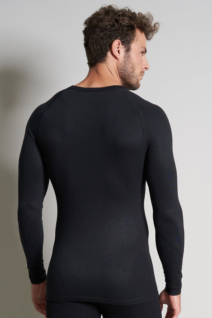 Termo marškinėliai vyrams Ceceba 101894007930, juodi цена и информация | Vyriški termo apatiniai | pigu.lt