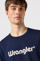 Мужская футболка Wrangler 112350524, синий цена и информация | Мужские футболки | pigu.lt