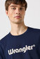 Marškinėliai vyrams Wrangler 112350524, mėlyni цена и информация | Vyriški marškinėliai | pigu.lt