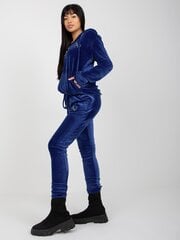Велюровый костюм женский MELODY - Темно-синий RVKMPL608492Pgranatowy2194196822601 цена и информация | Женские костюмы | pigu.lt