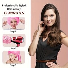 Smurf Шапочка для сушки волос, розовый цена и информация | Фены | pigu.lt
