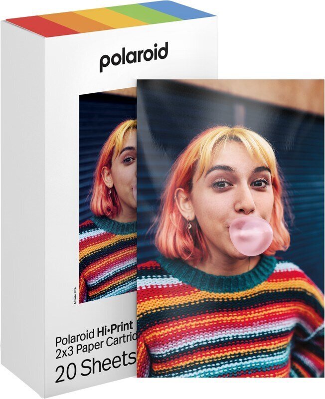 Polaroid HI-Print Gen 2 2x3, 20 vnt. kaina ir informacija | Spausdintuvų priedai | pigu.lt