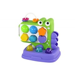 Edukacinis dinozauro formos žaislas Whack-A-Mole Lean Toys kaina ir informacija | Žaislai kūdikiams | pigu.lt