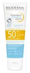 BIODERMA Photoderm Pediatrics Mineral SPF-50+ aizsargkrēms 50g цена и информация | Кремы от загара | pigu.lt