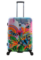 saxoline butterfly nature m средний чемодан 67x45x25 цена и информация | Чемоданы, дорожные сумки  | pigu.lt