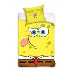 SpongeBob SquarePants vaikiškas patalynės komplektas, 140x200, 2 dalių цена и информация | Детское постельное бельё | pigu.lt