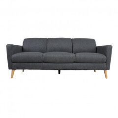 Sofa Home4you Kaili, 83x200x84 cm, pilka kaina ir informacija | Sofos, sofos-lovos | pigu.lt