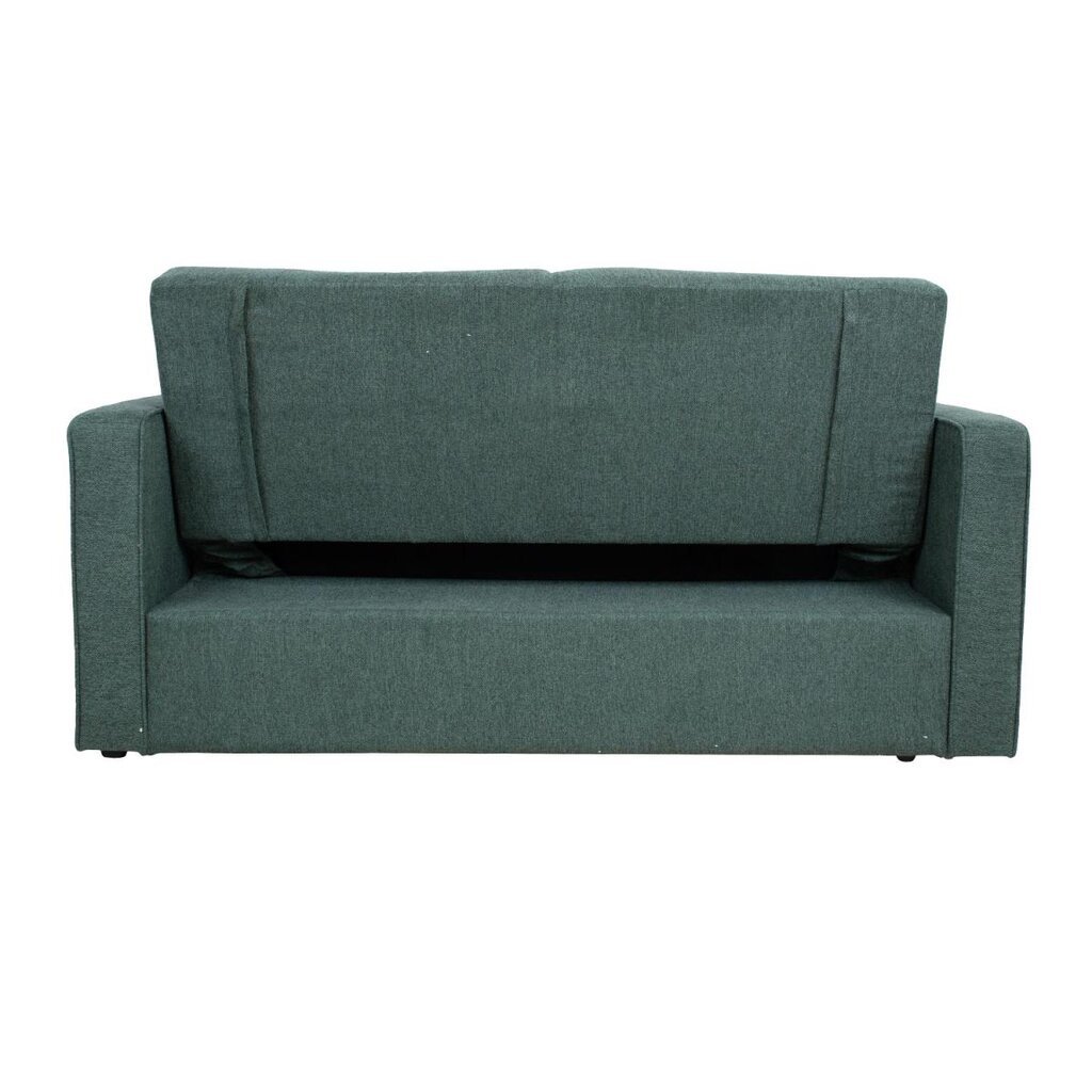 Sofa-lova Home4you Jorge, 162x89x85 cm, žalia kaina ir informacija | Sofos | pigu.lt