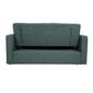 Sofa-lova Home4you Jorge, 162x89x85 cm, žalia kaina ir informacija | Sofos | pigu.lt