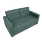 Sofa-lova Home4you Jorge, 162x89x85 cm, žalia kaina ir informacija | Sofos | pigu.lt