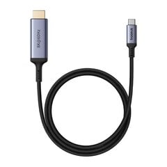 Adapter Baseus USB-C to HDMI High Definition 1.5m (black) цена и информация | Адаптеры, USB-разветвители | pigu.lt