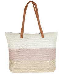 Didelis vasarinis paplūdimio krepšys, pintas, 3 spalvų 17696-uniw цена и информация | Женские сумки | pigu.lt