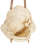 Didelis apvalus šiaudinis paplūdimio krepšys 17704-uniw цена и информация | Moteriškos rankinės | pigu.lt