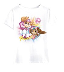 Marškinėliai mergaitėms Paw Patrol, balti kaina ir informacija | Marškinėliai mergaitėms | pigu.lt