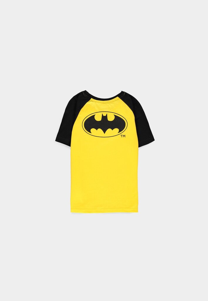 Marškinėliai berniukams Batman, geltoni kaina ir informacija | Marškinėliai berniukams | pigu.lt