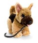 Minkštas žaislas Keel Toys Šuniukas su pavadėliu, 30 cm цена и информация | Minkšti (pliušiniai) žaislai | pigu.lt
