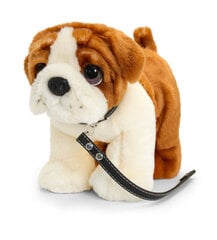 Minkštas žaislas Keel Toys Šuniukas su pavadėliu, 30 cm kaina ir informacija | Minkšti (pliušiniai) žaislai | pigu.lt