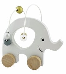 JABADABADO Деревянная развивающая игрушка Слоник цена и информация | Игрушки для малышей | pigu.lt