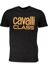 Marškinėliai vyrams Cavalli Class RXT60AJD060_NE05051, juodi kaina ir informacija | Vyriški marškinėliai | pigu.lt