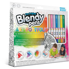 Menininko rinkinys Blendy Pens, 14 vnt. kaina ir informacija | Piešimo, tapybos, lipdymo reikmenys | pigu.lt