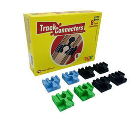 TRACK CONNECTORS 8 Basis Track Connectors цена и информация | Игрушки для мальчиков | pigu.lt
