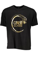 Marškinėliai vyrams Cavalli Class RXT60BJD060_NE05051, juodi kaina ir informacija | Vyriški marškinėliai | pigu.lt