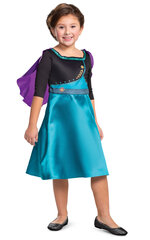 Frozen Kostiumas Queen Anna, 3-4 m. kaina ir informacija | Karnavaliniai kostiumai | pigu.lt
