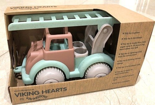 Ugniagesių automobilis Viking Toys, 22 cm kaina ir informacija | Žaislai kūdikiams | pigu.lt