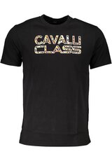 Marškinėliai vyrams Cavalli Class RXT60IJD060_NE05051, juodi kaina ir informacija | Vyriški marškinėliai | pigu.lt