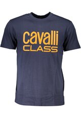 Marškinėliai vyrams Cavalli Class RXT60AJD060_BL04926, mėlyni kaina ir informacija | Vyriški marškinėliai | pigu.lt