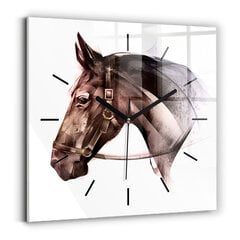 Sieninis laikrodis Dažytas Arklio Profilis kaina ir informacija | Laikrodžiai | pigu.lt