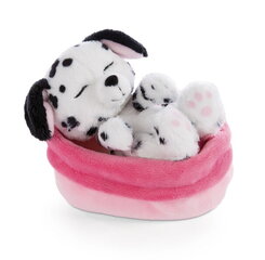 Minkštas žaislas Miegantis šuniukas Dalmantinas Nici, 12 cm kaina ir informacija | Minkšti (pliušiniai) žaislai | pigu.lt