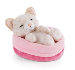 Minkštas žaislas Miegantis kačiukas Nici, 12 cm kaina ir informacija | Minkšti (pliušiniai) žaislai | pigu.lt