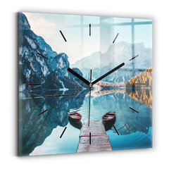 Sieninis laikrodis Laivai Ant Ežero цена и информация | Часы | pigu.lt