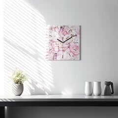 Sieninis laikrodis Dekoratyvinės Gėlės цена и информация | Часы | pigu.lt