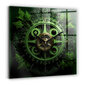 Sieninis laikrodis Žalias Mechanizmas kaina ir informacija | Laikrodžiai | pigu.lt