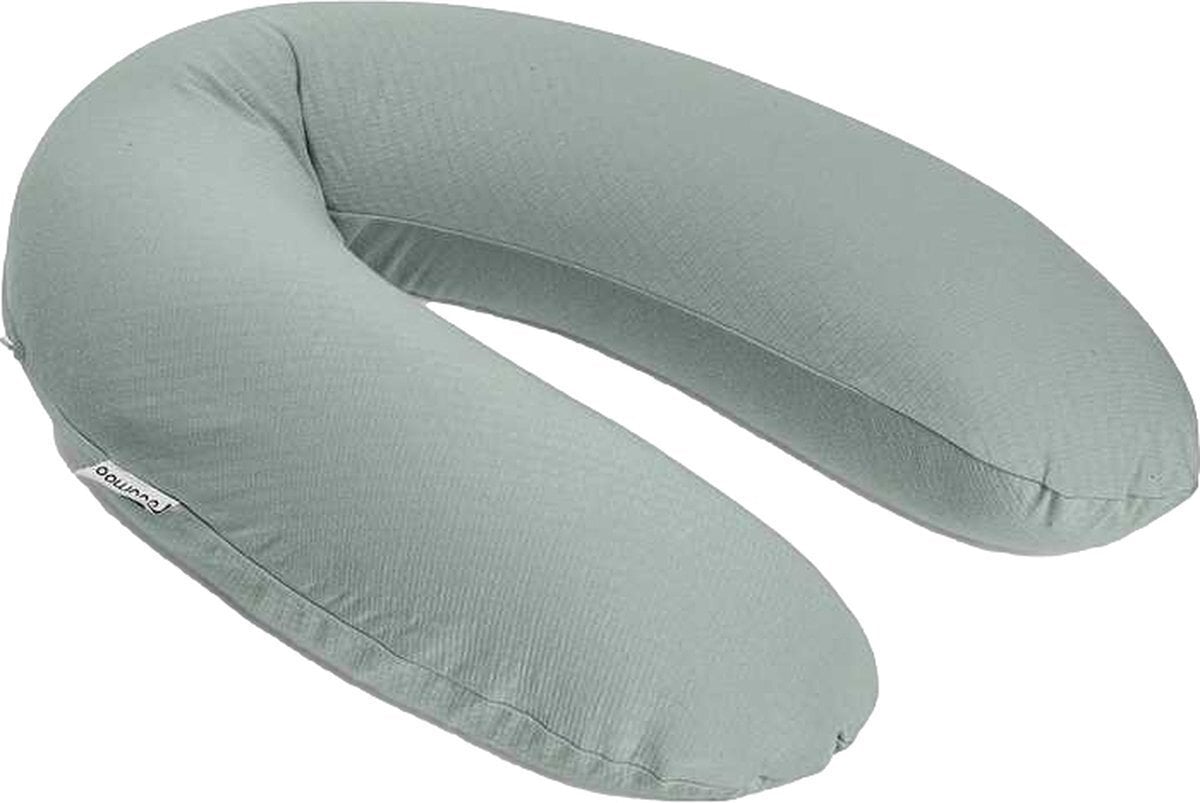 Prekė su pažeista pakuote. Užvalakalas maitinimo pagalvei Doomoo Comfy Big Tetra Green, žalias, 180 cm цена и информация | Prekės kūdikiams ir vaikų apranga su pažeista pakuote | pigu.lt