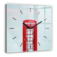 Sieninis laikrodis Telefono Būdelė kaina ir informacija | Laikrodžiai | pigu.lt