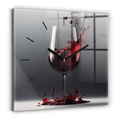 Sieninis laikrodis Raudonojo Vyno Lemputė kaina ir informacija | Laikrodžiai | pigu.lt