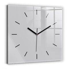 Sieninis laikrodis Šviesiai Pilka kaina ir informacija | Laikrodžiai | pigu.lt