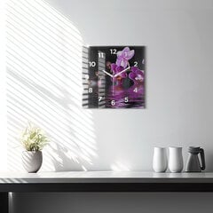 Sieninis laikrodis Orchidėjų Gėlė Ant Vandens цена и информация | Часы | pigu.lt