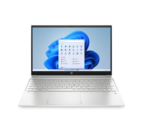 HP Pavilion 15-eh3006ny AMD Ryzen 5-7530U, RAM 16 GB, 512 GB SSD, AMD Radeon Graphics, Windows 11 Home, Silver kaina ir informacija | Nešiojami kompiuteriai | pigu.lt