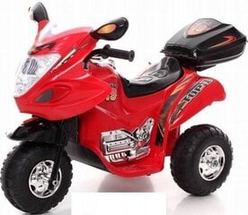 Vienvietis elektrinis motociklas vaikams Bobo-San, raudonas kaina ir informacija | Elektromobiliai vaikams | pigu.lt