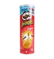 Traškučiai Pringles Original, 165 g цена и информация | Закуски, чипсы | pigu.lt