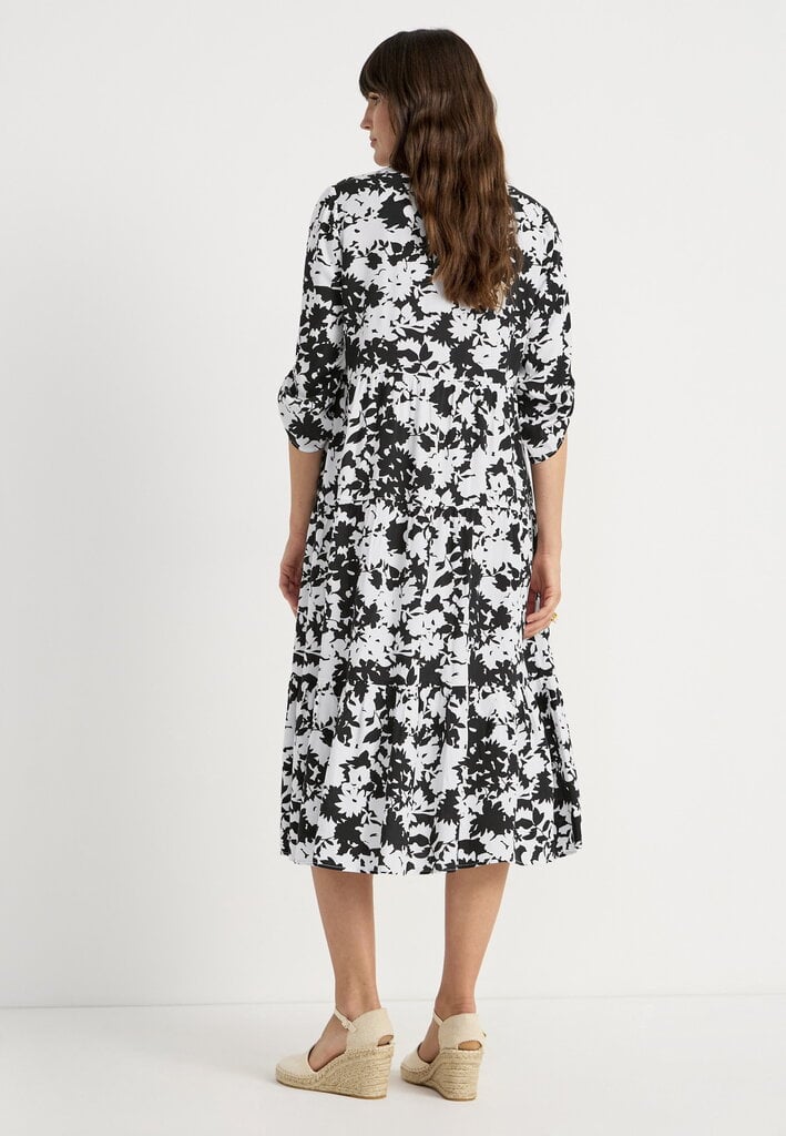 Cellbes moteriška suknelė MIKA, juoda balta kaina ir informacija | Suknelės | pigu.lt