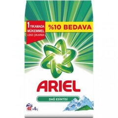 Ariel skalbimo milteliai Aqua powder, Mountain Spring, 6 kg цена и информация | Средства для стирки | pigu.lt