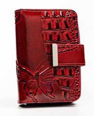 Moteriška Cavaldi piniginė iš natūralios odos, raudona kaina ir informacija | Piniginės, kortelių dėklai moterims | pigu.lt