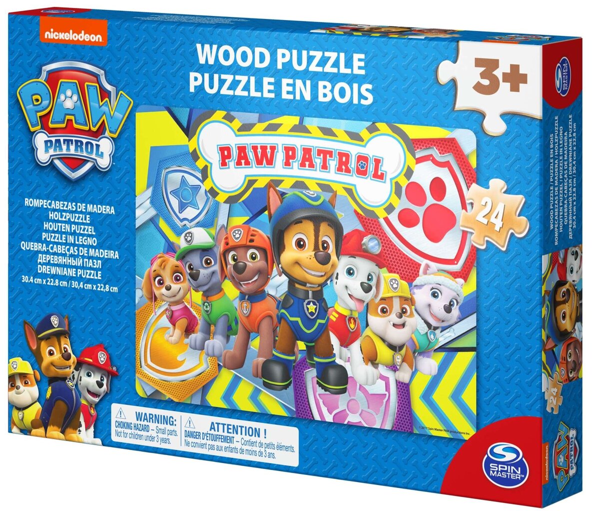 Dėlionė Spin Master Paw Patrol, 24 d. kaina ir informacija | Dėlionės (puzzle) | pigu.lt